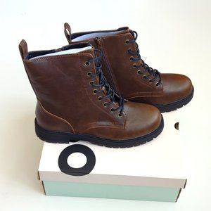 SO Reindeer Women's Combat Boots Brown _ New In Box